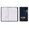 Address Book w/ Executive Vinyl Cover & Flat Pen